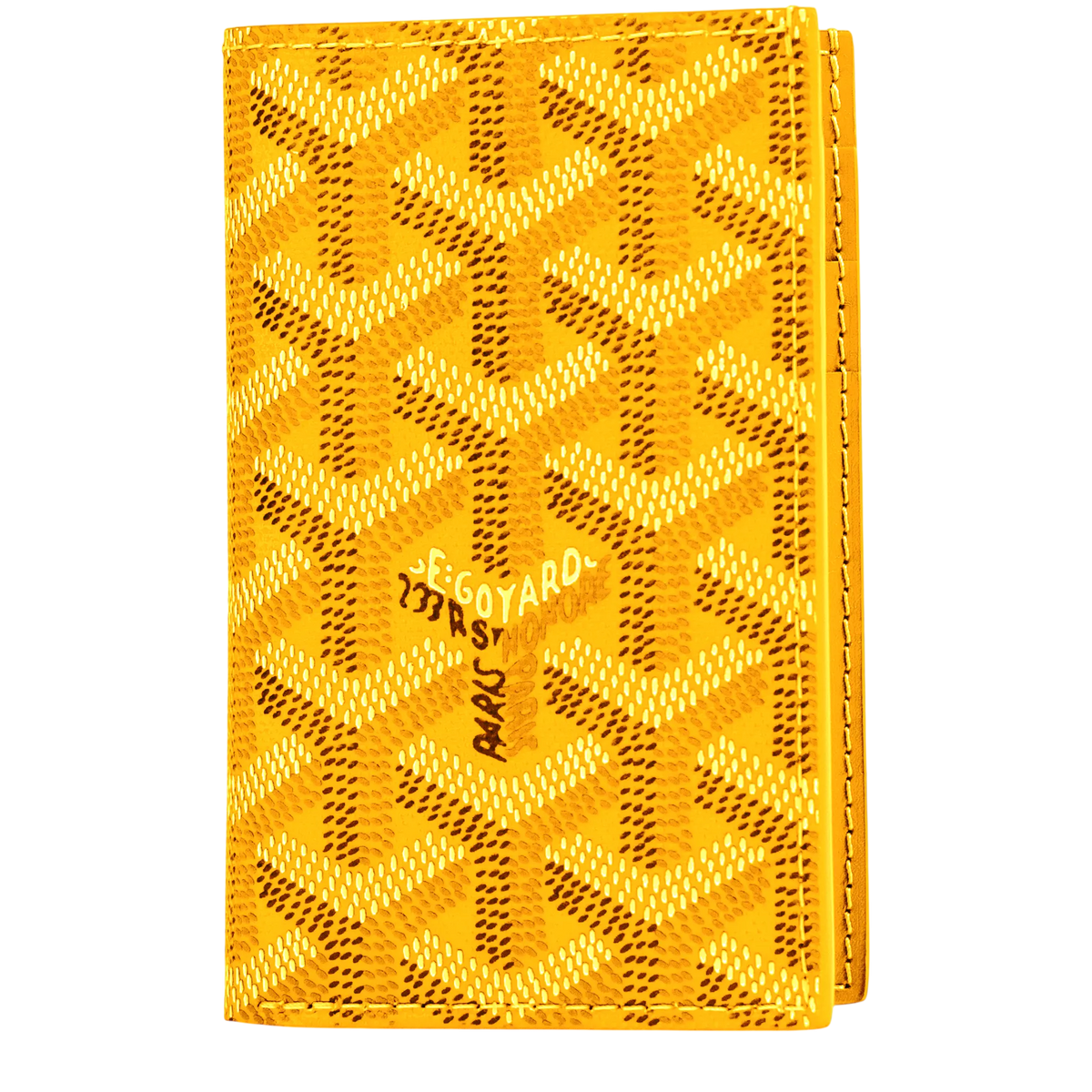 Goyard Wallet Yellow