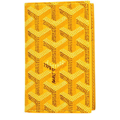 Goyard Wallet Yellow