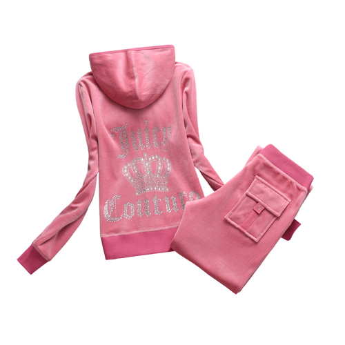 JUICY COUTURE PALE RED CROWN SET