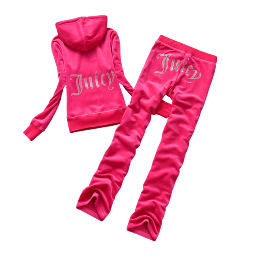 JUICY COUTURE ROSE RED CLASSIC SET