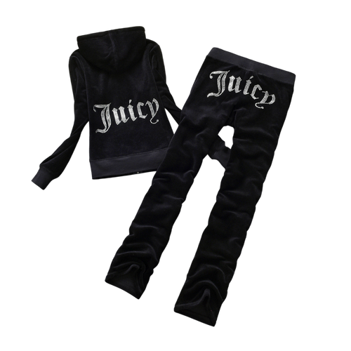 JUICY COUTURE BLACK CLASSIC SET