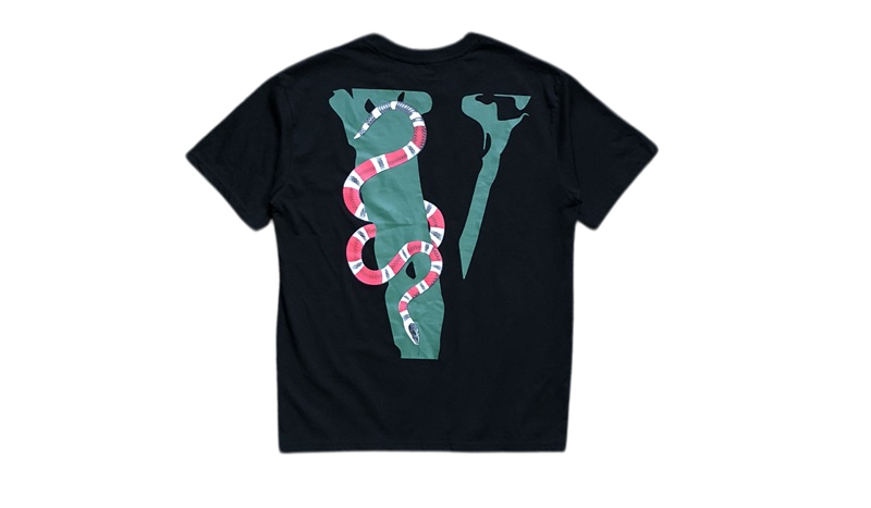 VLONE SNAKE SHIRT BLACK