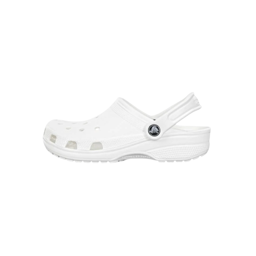 WHITE CROCS