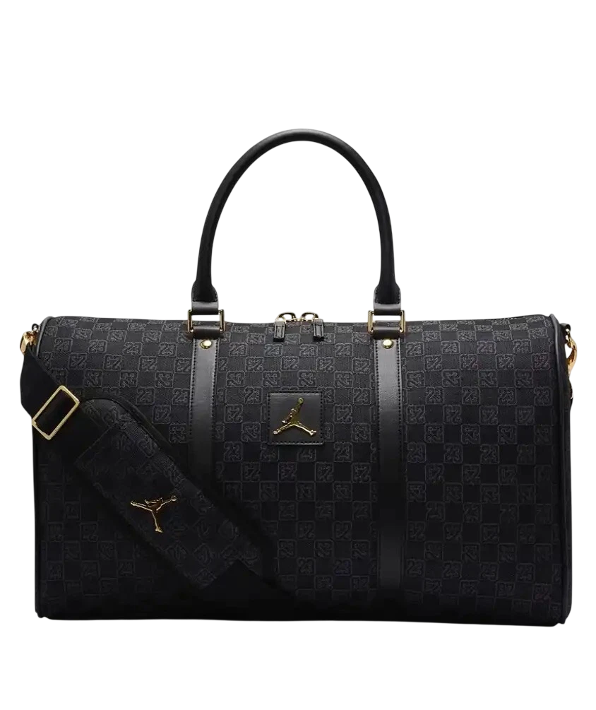 BLACK JORDAN DUFFLE BAG