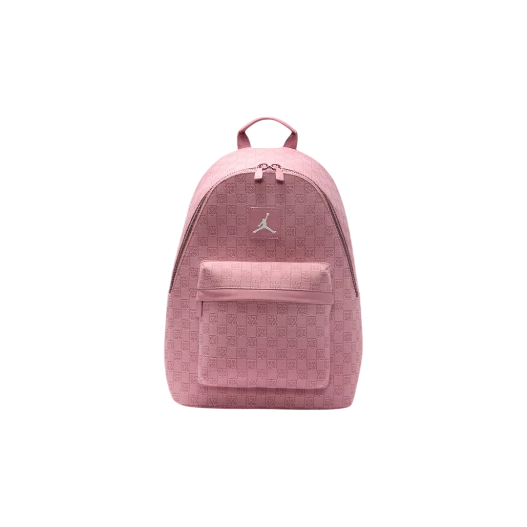 PINK JORDAN MONOGRAM BACKPACK