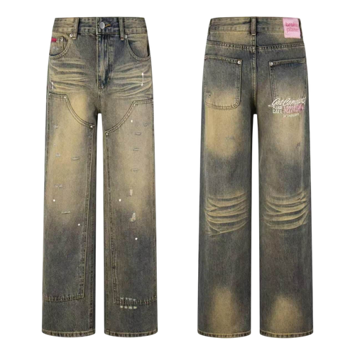 BROKEN PLANET DENIM JEANS
