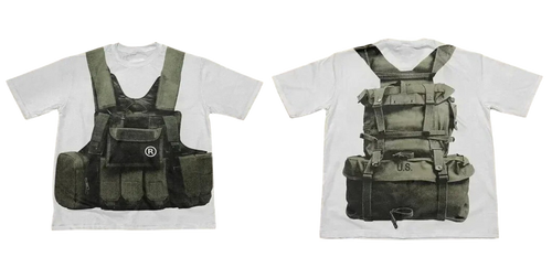 ARMY VEST GRAPHIC TEE