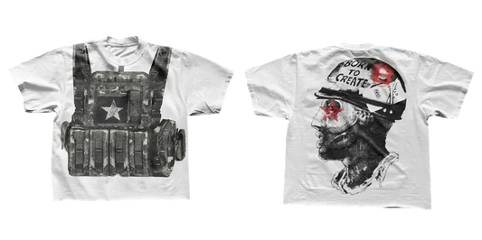 BORN TO CREATE GRAPHIC TEE size m