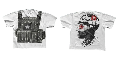 BORN TO CREATE GRAPHIC TEE