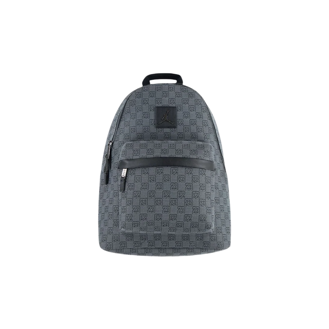 GRAPHITE GREY JORDAN MONOGRAM BACKPACK