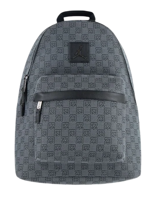 GRAPHITE GREY JORDAN MONOGRAM BACKPACK
