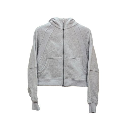 LULU LEMON GRAY ZIPUP