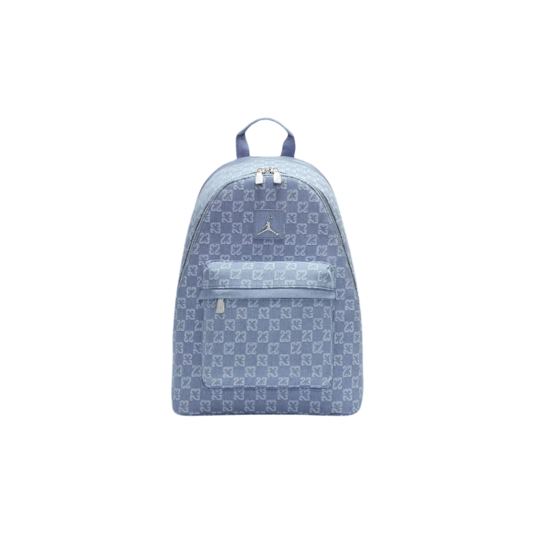 BLUE JORDAN MONOGRAM BACKPACK
