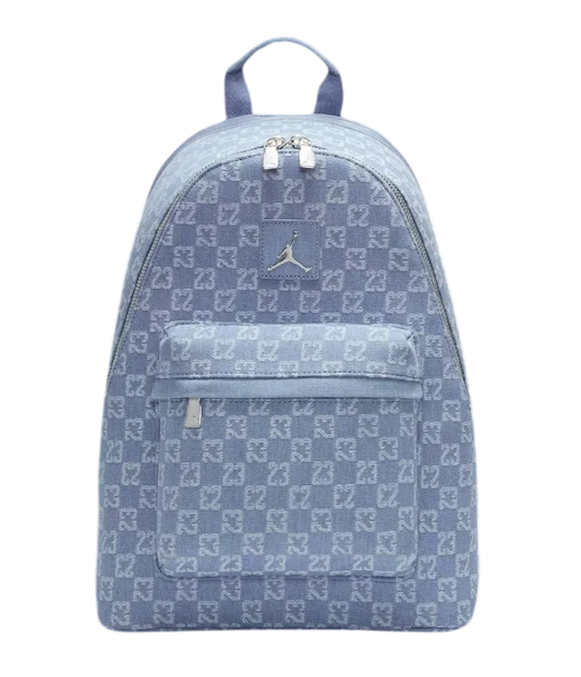 BLUE JORDAN MONOGRAM BACKPACK