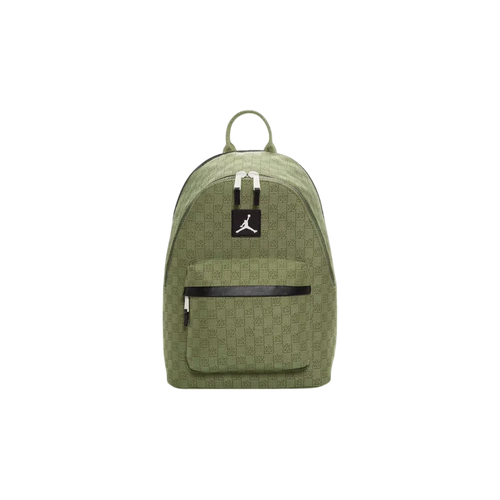 GREEN JORDAN MONOGRAM BACKPACK