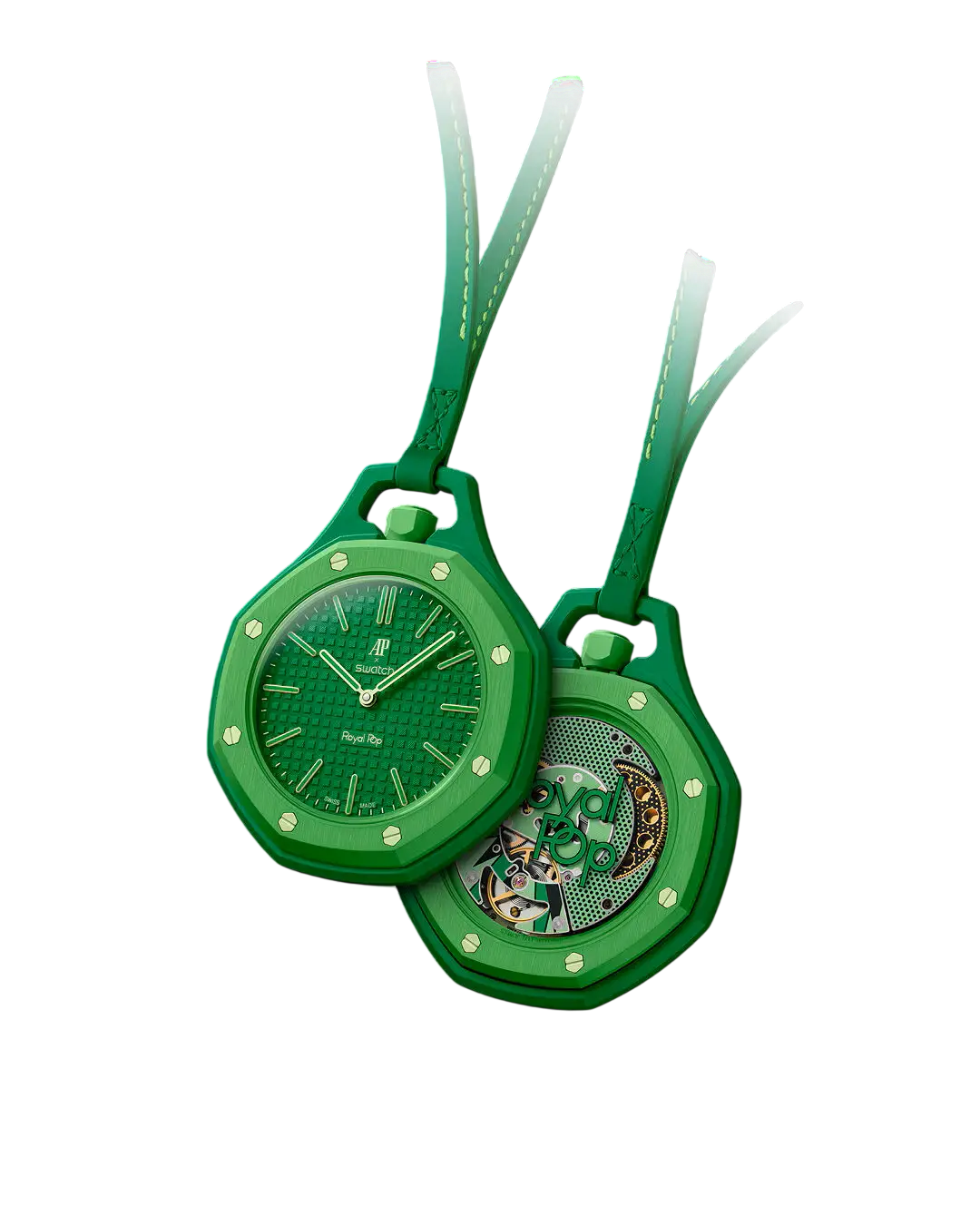 SWATCH x AP Watch Green Eight