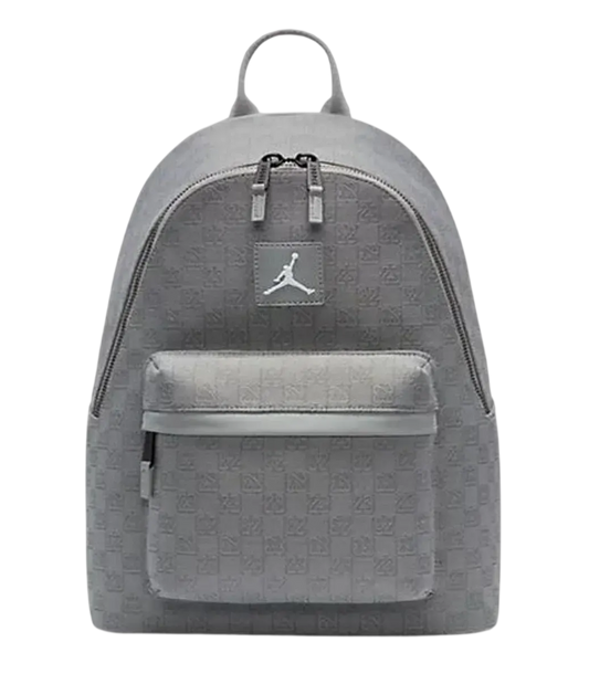 GREY JORDAN MONOGRAM BACKPACK