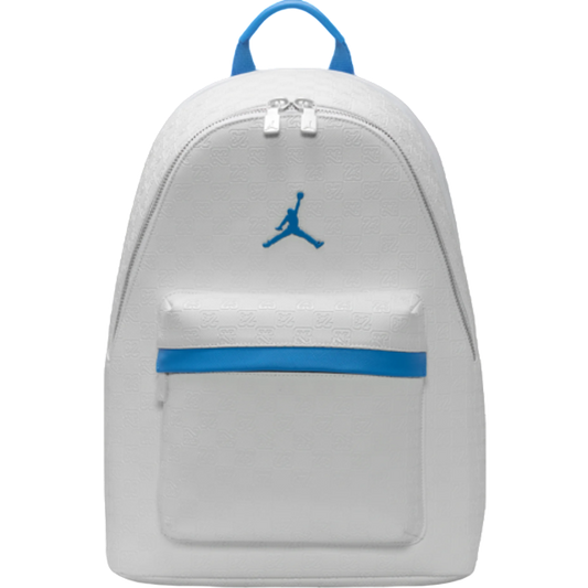 WHITE JORDAN MONOGRAM BACKPACK – PREMIUM EDITION