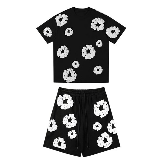 BLACK DENIM TEARS SET