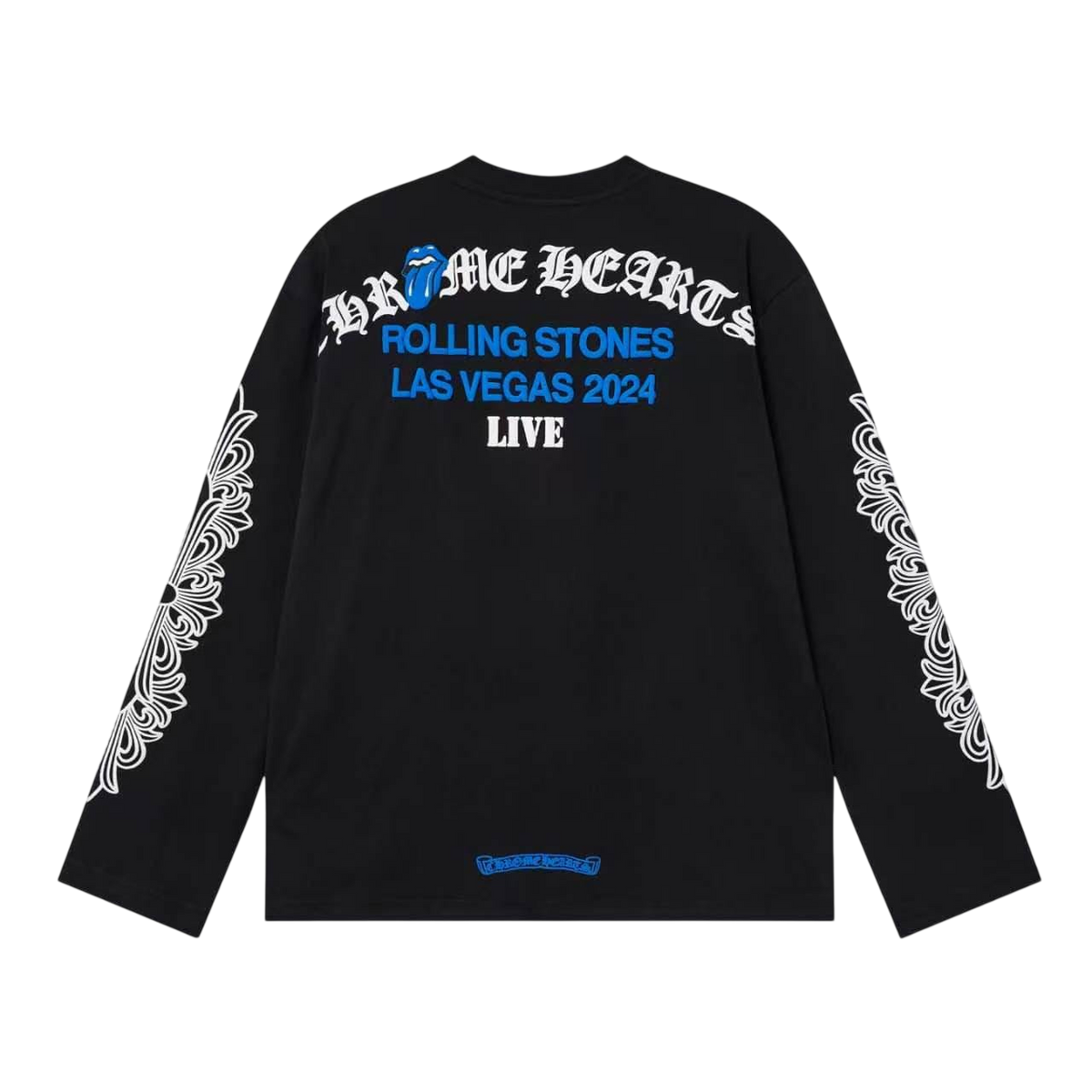 CHROME HEARTS X THE ROLLING STONES LONG SLEEVE T-SHIRT