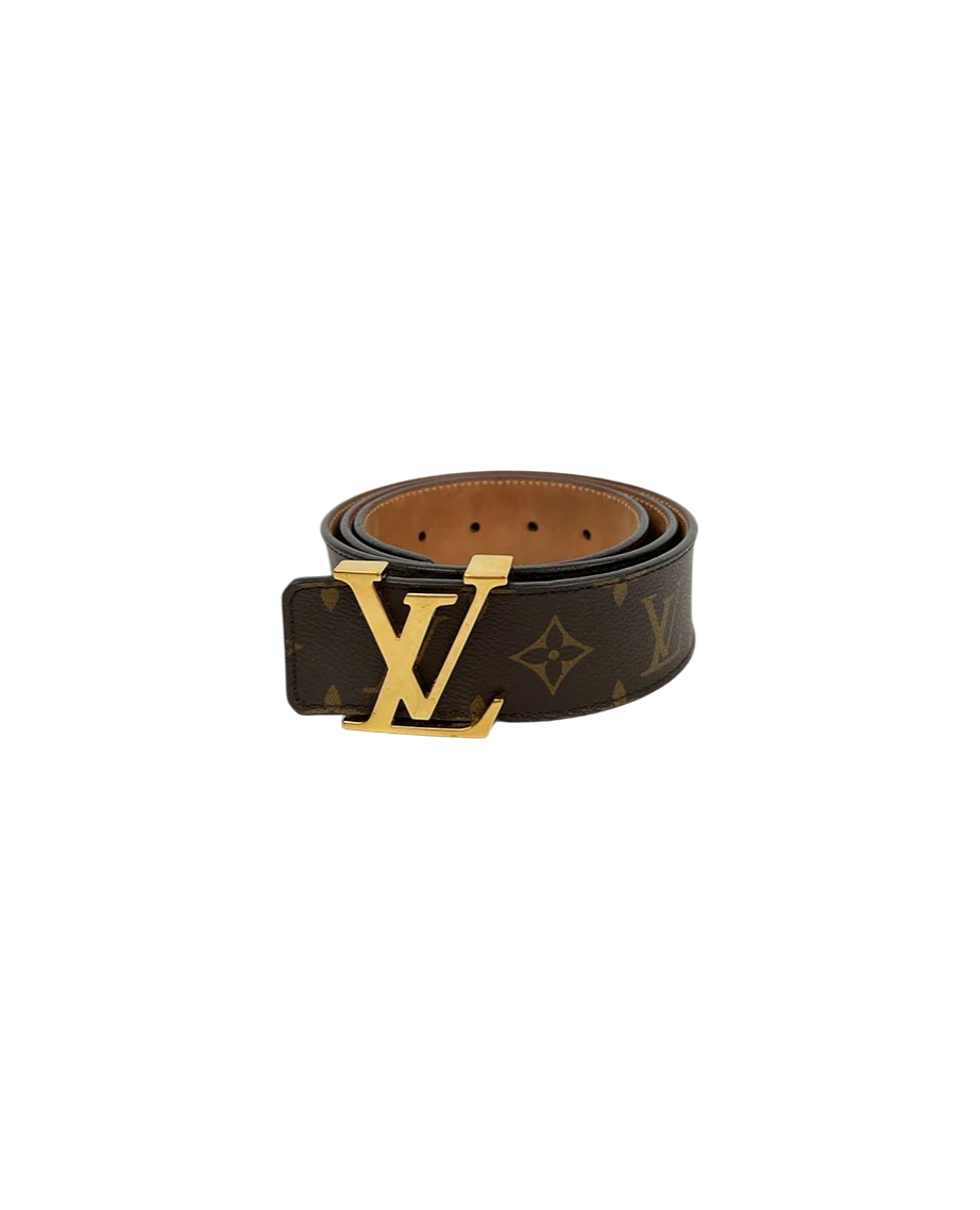 LV Belt Brown And Gold