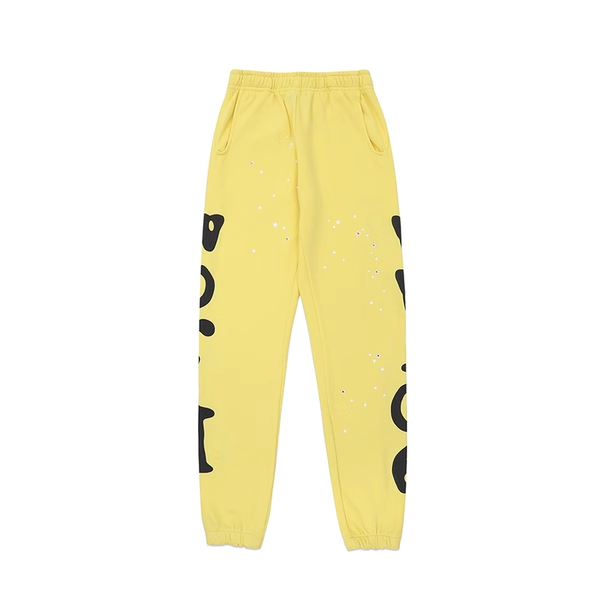 SP5DER YELLOW PANTS