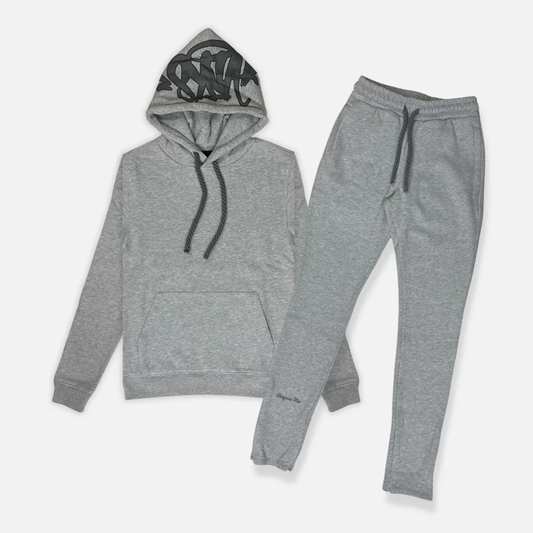 SYNA DARK GRAY TRACKSUIT SET - Size S