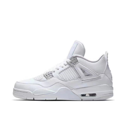 JORDAN 4S ALL WHITE