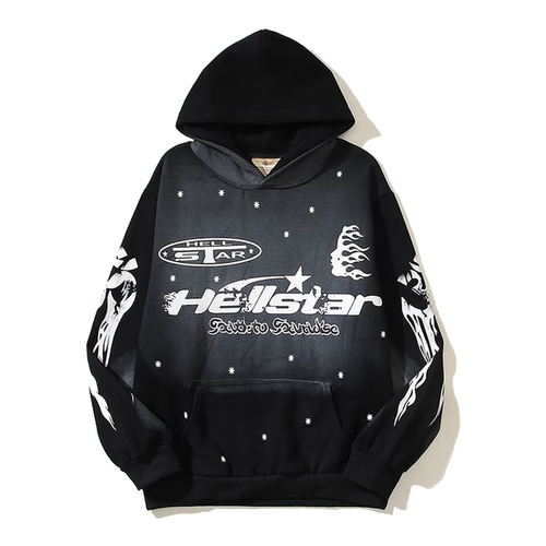 HELLSTAR BLACK HOODIE