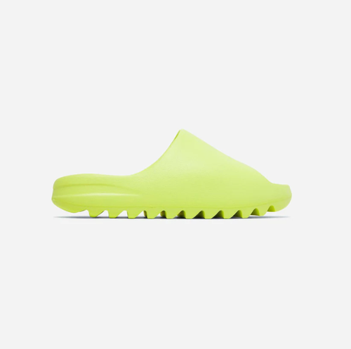 YEEZY SLIDES GREEN GLOW