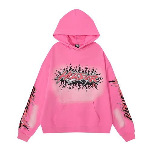 HELLSTAR PINK HOODIE