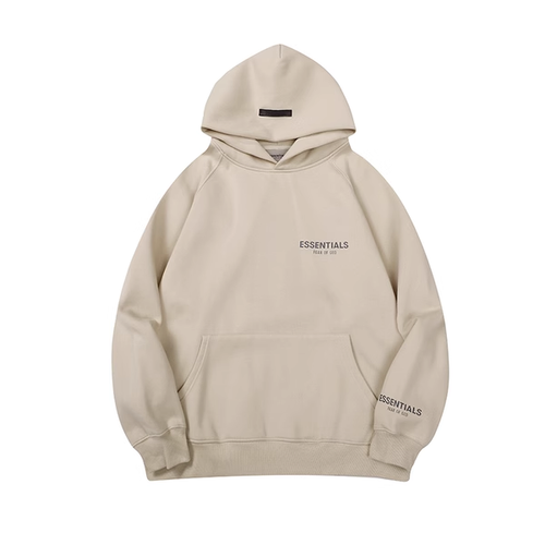 ESSENTIALS MINIMALISTIC HOODIE APRICOT