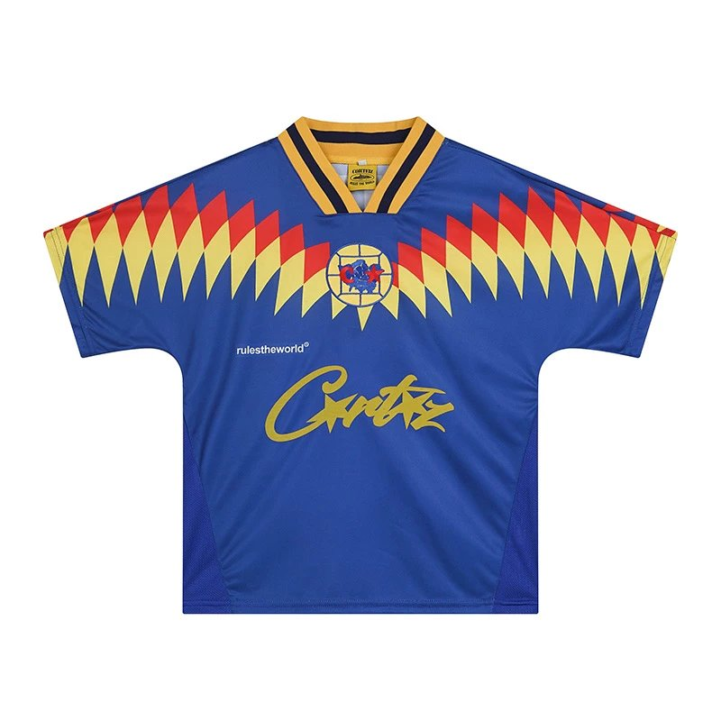 CORTEIZ BLUE VNECK JERSEY