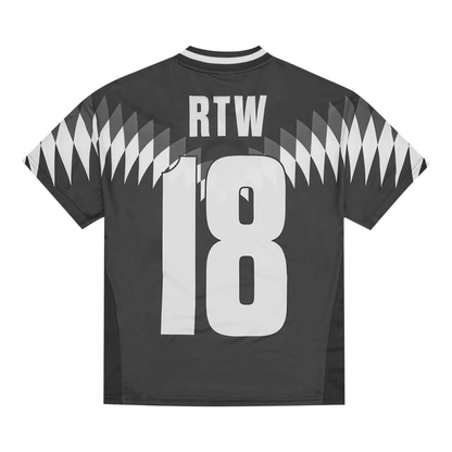 CORTEIZ BLACK VNECK JERSEY