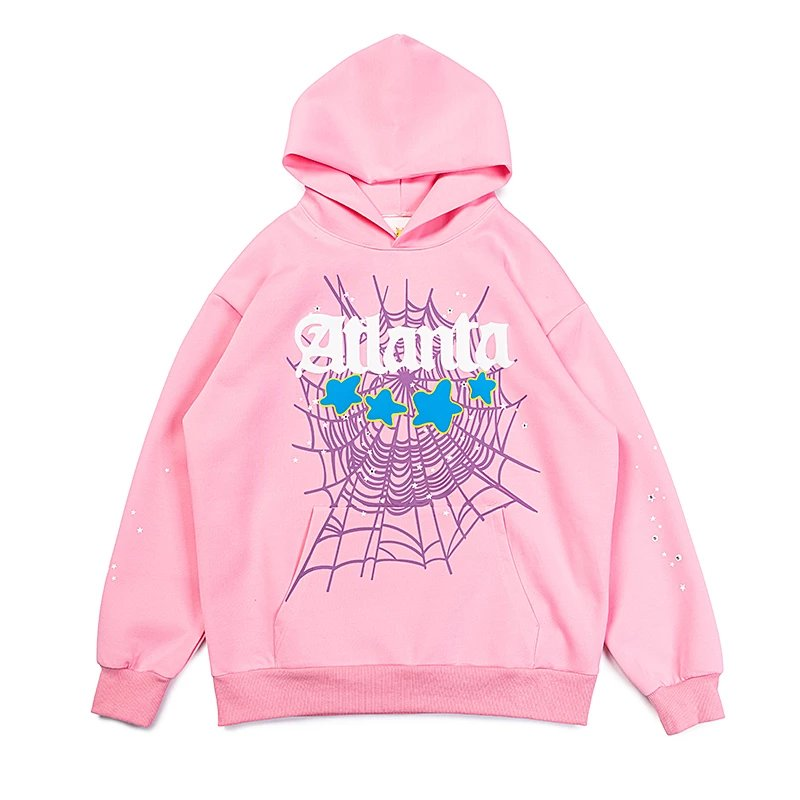 SP5DER ATLANTA HOODIE PINK ⭐