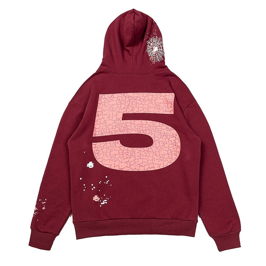 SP5DER RED 5 HOODIE
