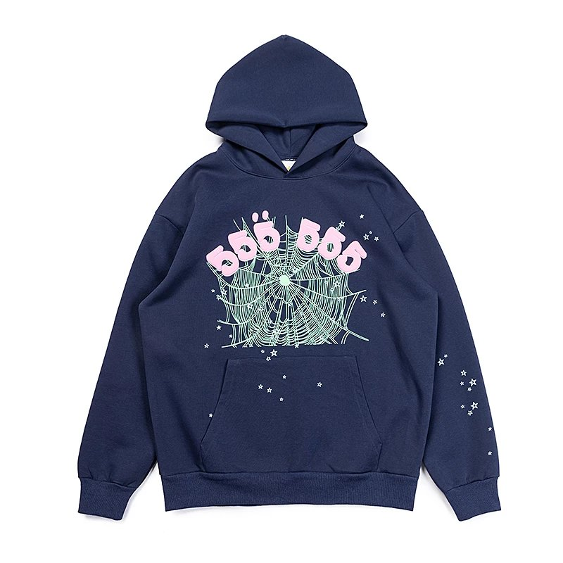 SP5DER 555 RETRO HOODIE