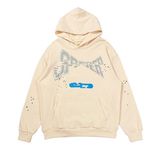 SP5DER DISRUPT APRICOT HOODIE