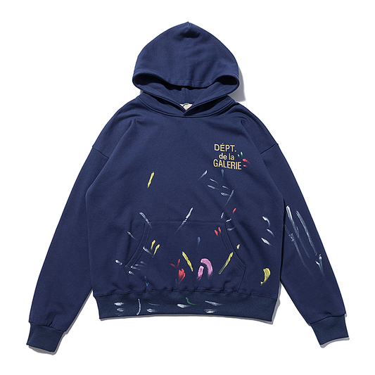 GALLERY DEPT SPLASH HOODIE BLUE