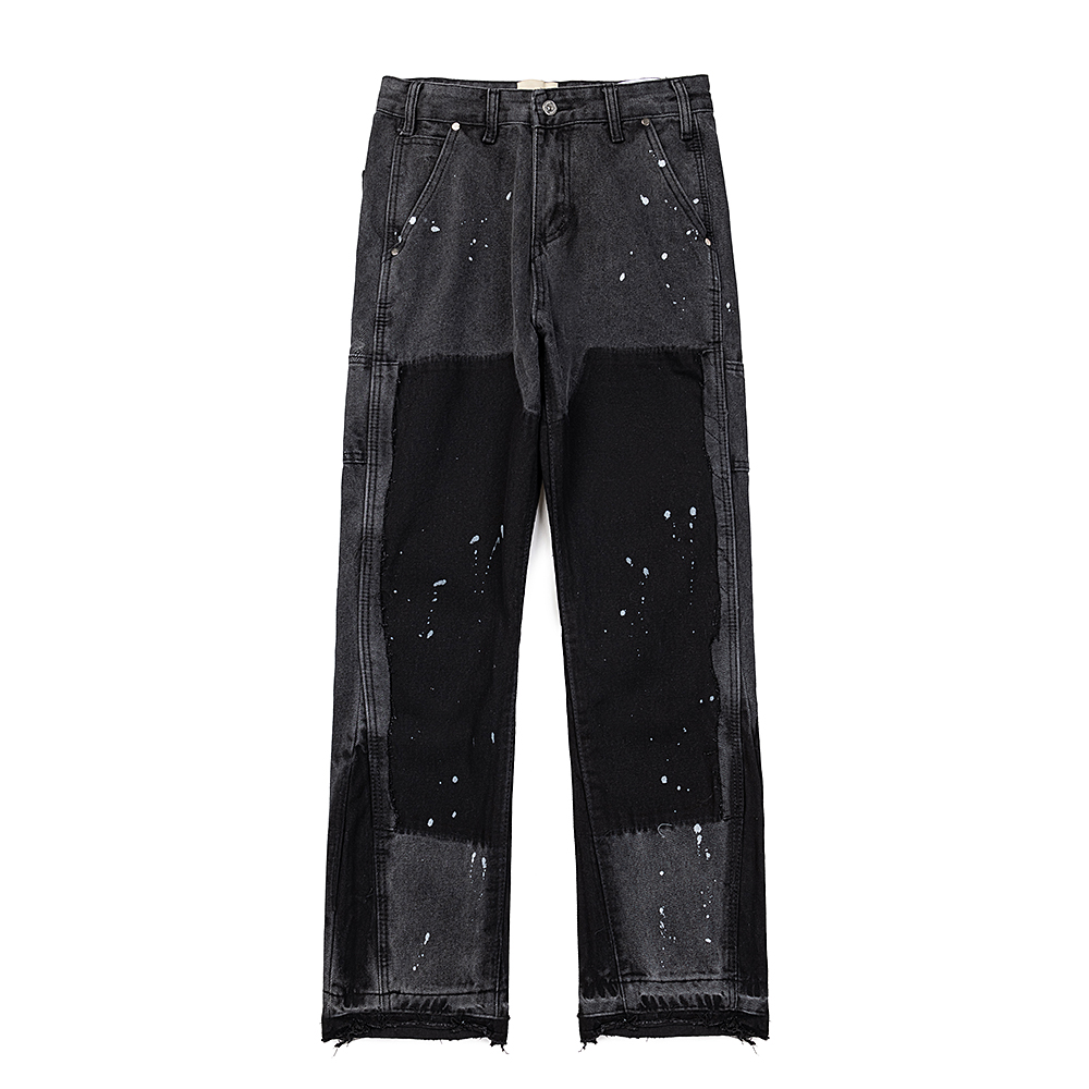 GALLERY DEPT 4091 BLACK BAGGY JEANS