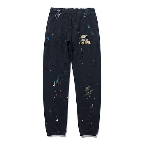 GALLERY DEPT BLACK SPLASH SWEATS