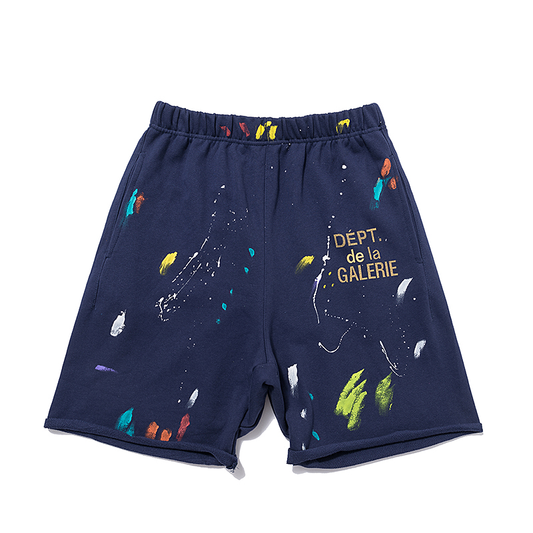 GALLERY DEPT BLUE SPLASH SHORTS