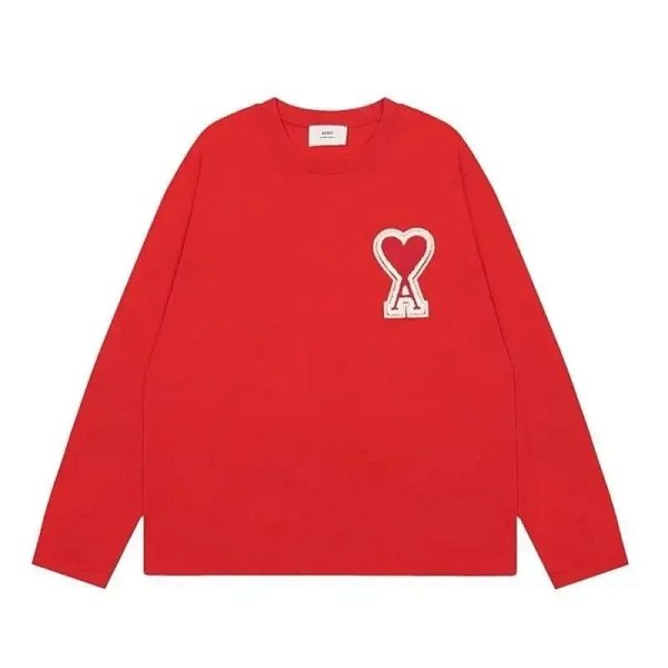 AMI RED SWEATER