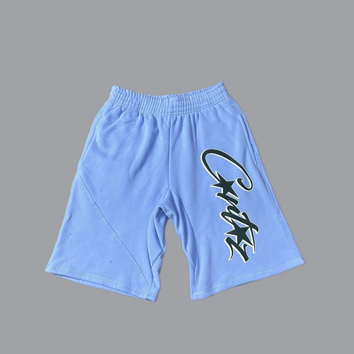 CORTEIZ SIDE LOGO SHORTS BLUE