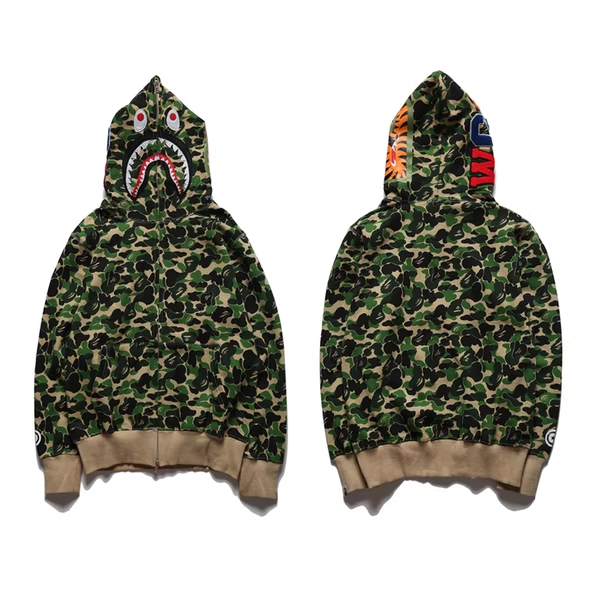BAPE GRASS GREEN ZIP