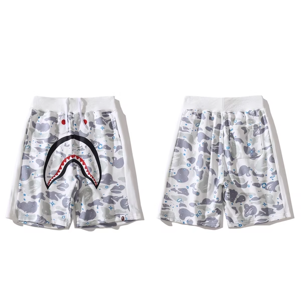 BAPE WHITE SHORTS size l