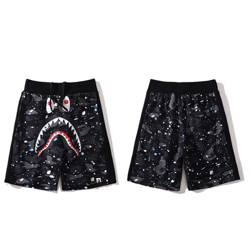 BAPE BLACK SHORTS