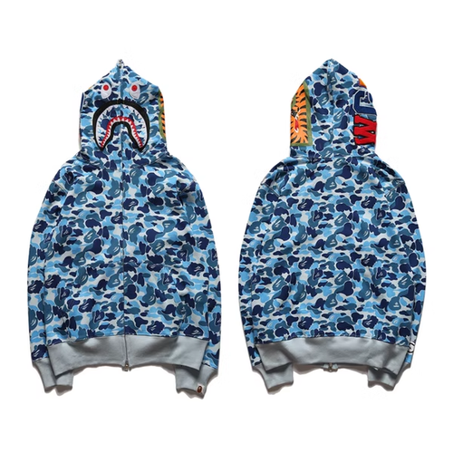 BAPE SKY BLUE ZIP