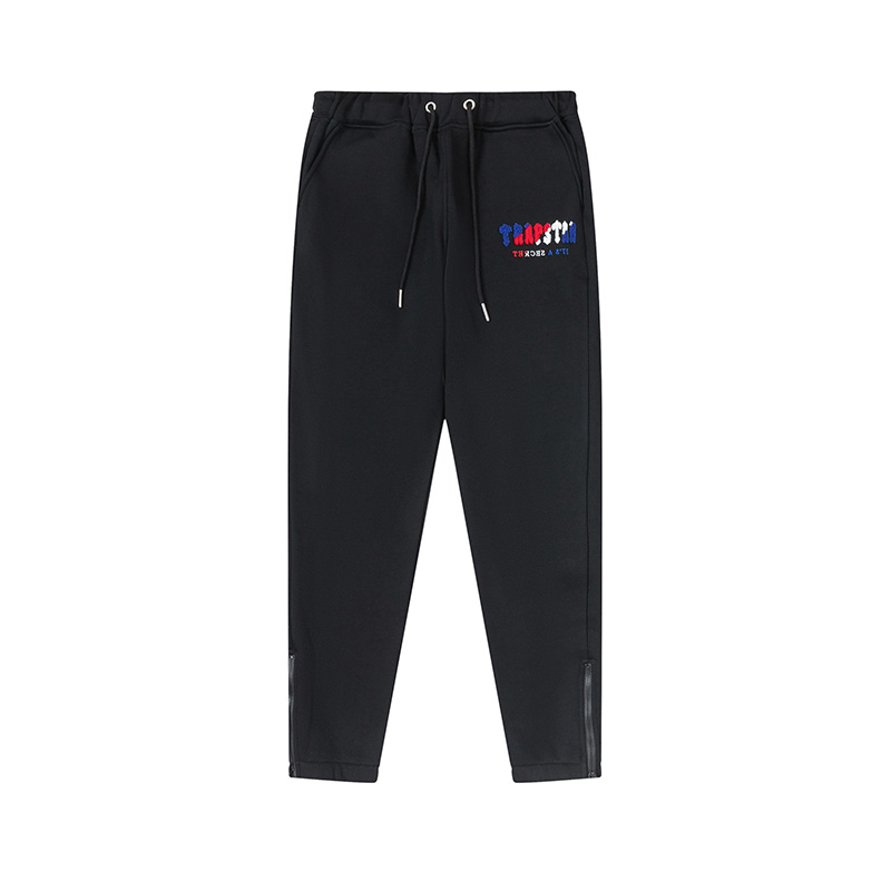 TRAPSTAR PANTS BLACK B/R/W