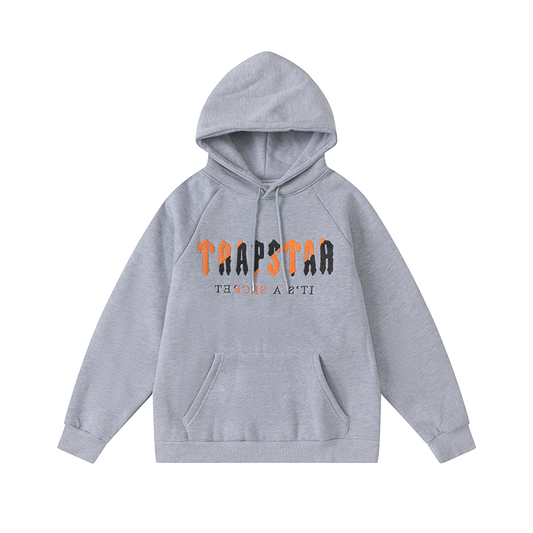 TRAPSTAR HOODIE GREY O/B